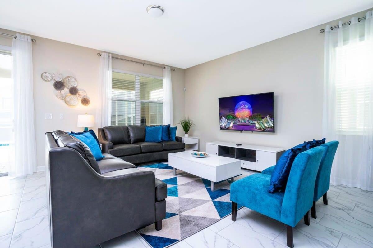 Marvelous 7Bd/5Ba Family Friendly W/ Gameroom & Pool Close To Disney 1201 Кіссіммі Екстер'єр фото