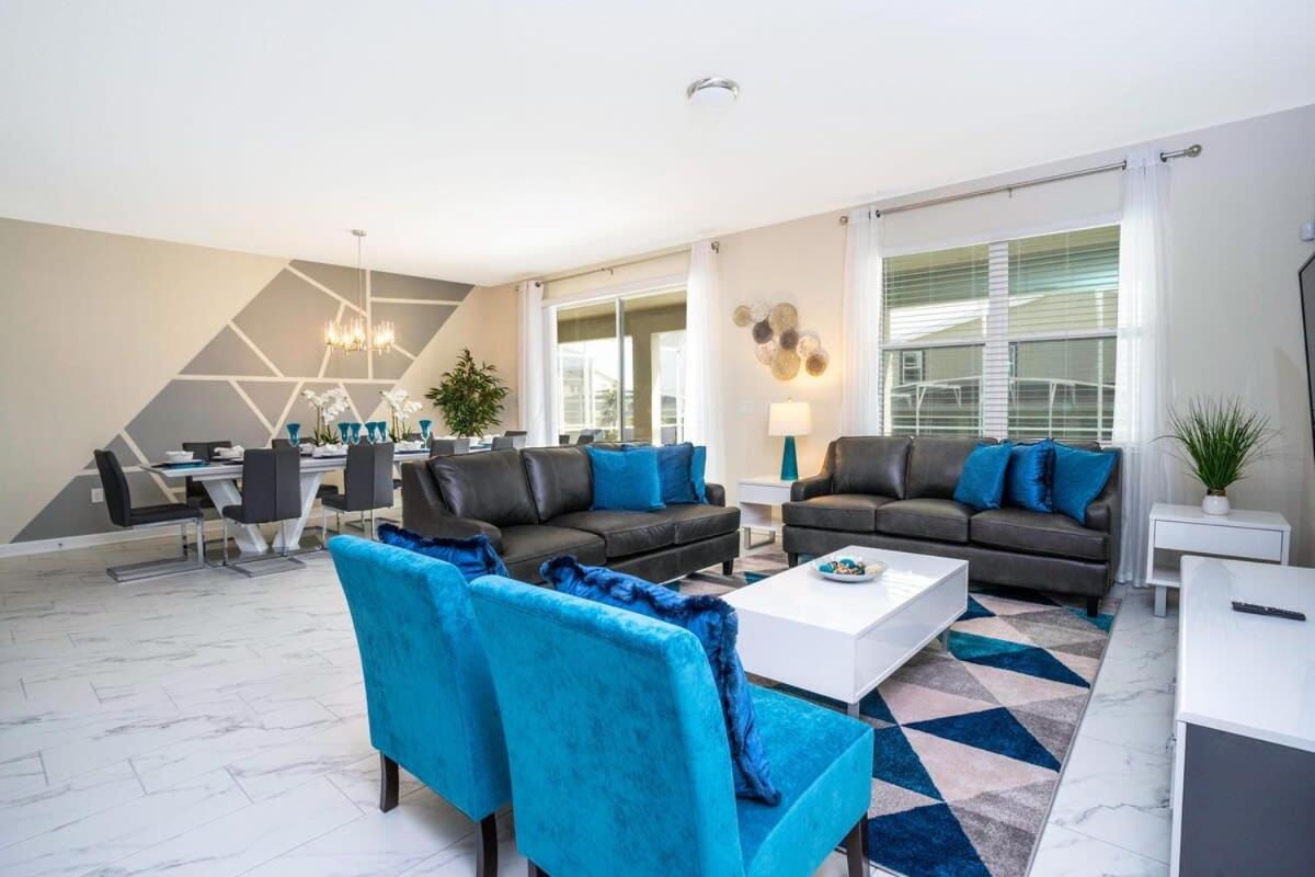 Marvelous 7Bd/5Ba Family Friendly W/ Gameroom & Pool Close To Disney 1201 Кіссіммі Екстер'єр фото